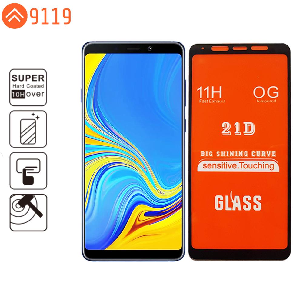 Kính cường lực 21d samsung a9 2018 full keo full màn hình - 9119 store