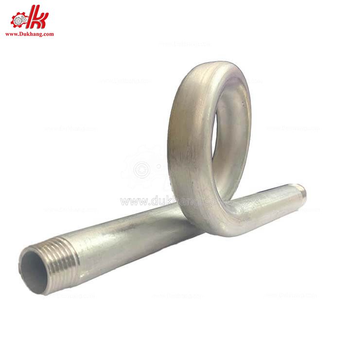 Xi phong inox 304 - 2 đầu ren ngoài