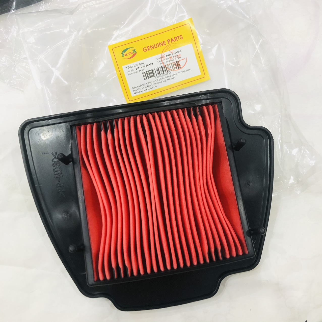 [HCM]Lọc gió xe máy dành cho xe máy Honda Air Blade 2008 .Sản phẩm chất lượng giúp lọc không khí loại bụi bẩn tạp chất hiệu quả - Shop Tây Thành