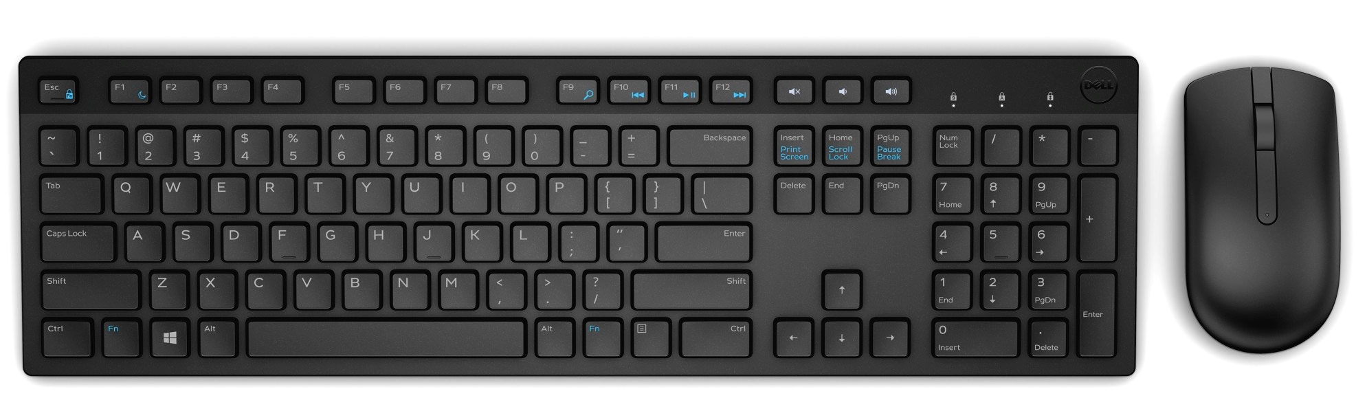 Bộ phím chuột không dây Dell KM636