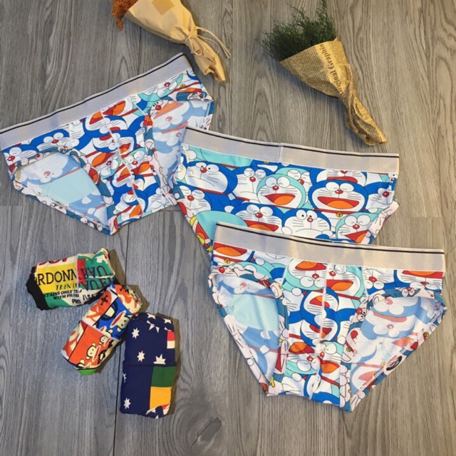 Quần sịp doremon loại vát( ib chọn thêm mẫu)