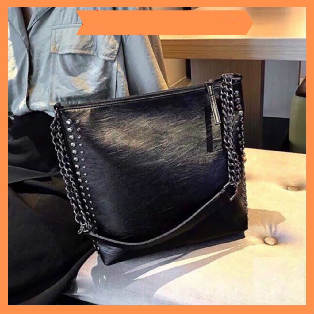 Túi xách tote da nữ đeo chéo Đinh Tán