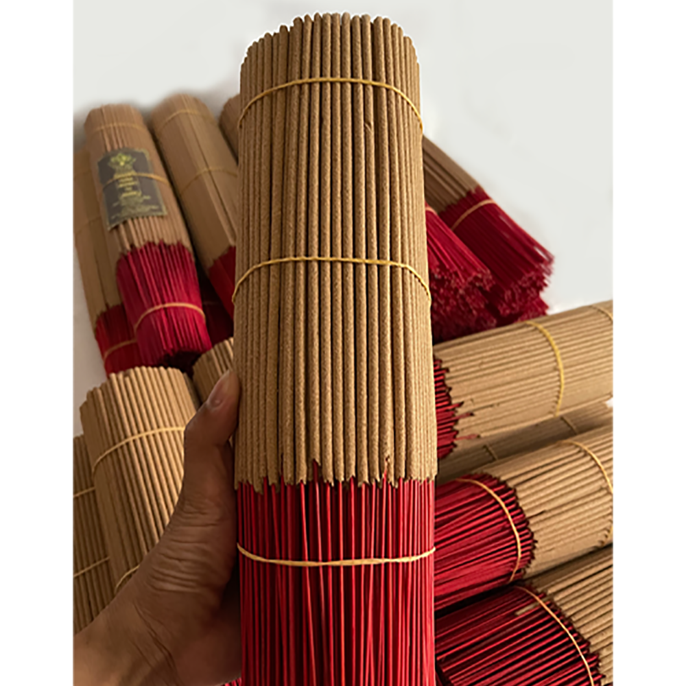 Nhang trầm hương tự nhiên cao cấp tuệ tâm 30cm - bó 1kg - hoàn toàn từ tự nhiên - mùi thơm dịu nhẹ