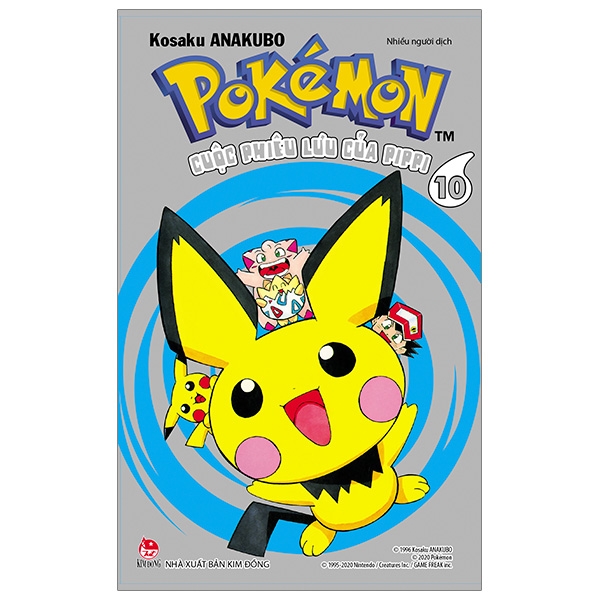 Fahasa - Pokémon - Cuộc Phiêu Lưu Của Pippi - Tập 10