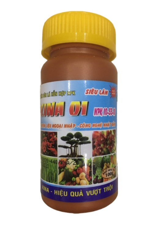 Phân bón lá Siêu Lân KINA 01 NPK 10-55-10 giúp Kích rễ - Đẻ nhánh - Tạo nhiều hoa - Tăng đậu trái | Vạn Tín Store