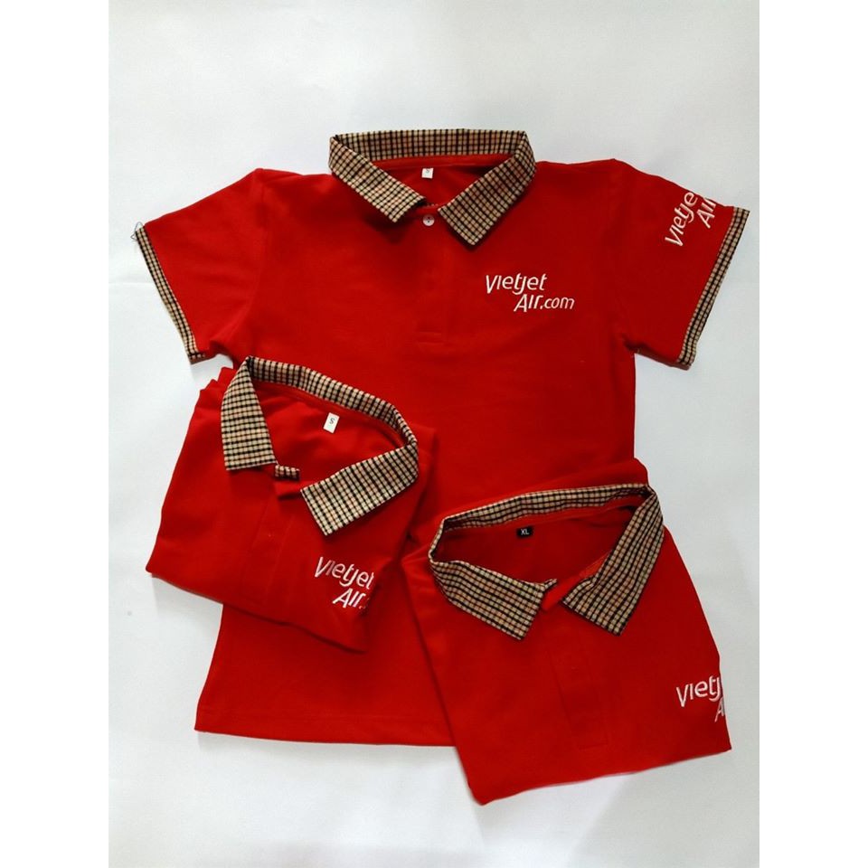 Áo Thun Vietjet 4 Chiều | Lazada.Vn