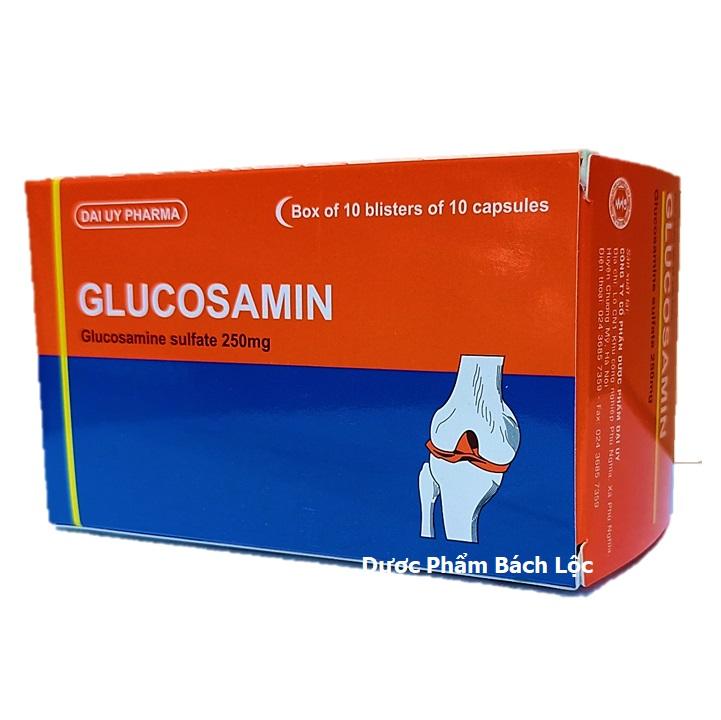 Glucosamin Đại Uy - Hỗ trợ phục hồi xương khớp (Hộp 10 vỉ x 10 viên)