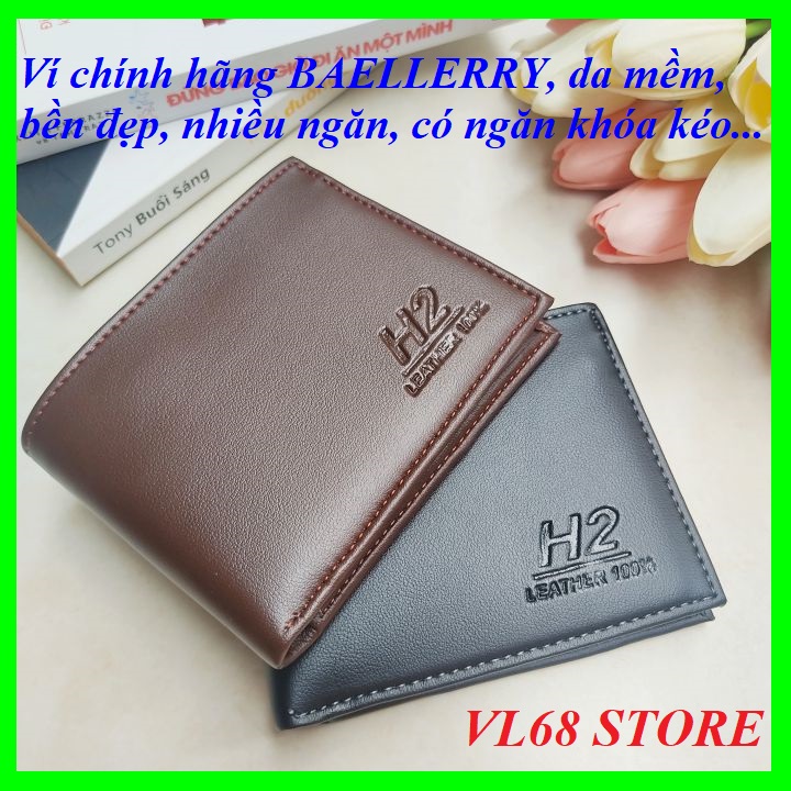 [HÀNG XỊN GIÁ TỐT] Ví nam nhiều ngăn Ví nam đựng thẻ Ví bóp tiền nam da mềm chắc chắn