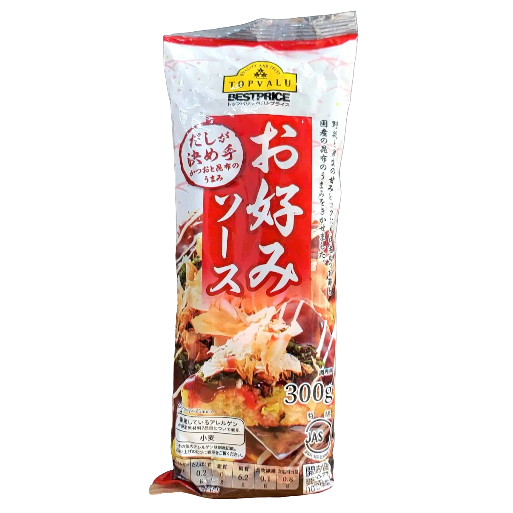 TOPVALU (chai 300g) SỐT BÁNH XÈO KIỂU NHẬT Umami Rich Okonomiyaki Sauce