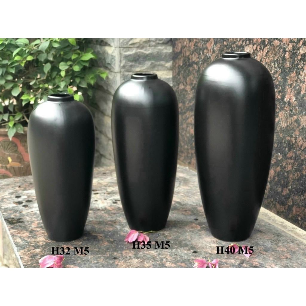 Bình hoa cắm đào đông - tuyết mai - decor cực đẹp - bình hoa trang trí gốm sứ bát tràng