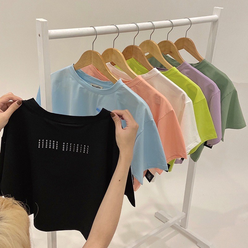 Áo thun croptop ( REGODS CROPTOP BASIC SS2 )
