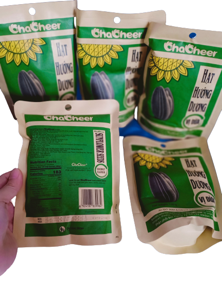 Combo 5 Gói hướng dương vị dừa 130g date mới về liên tục