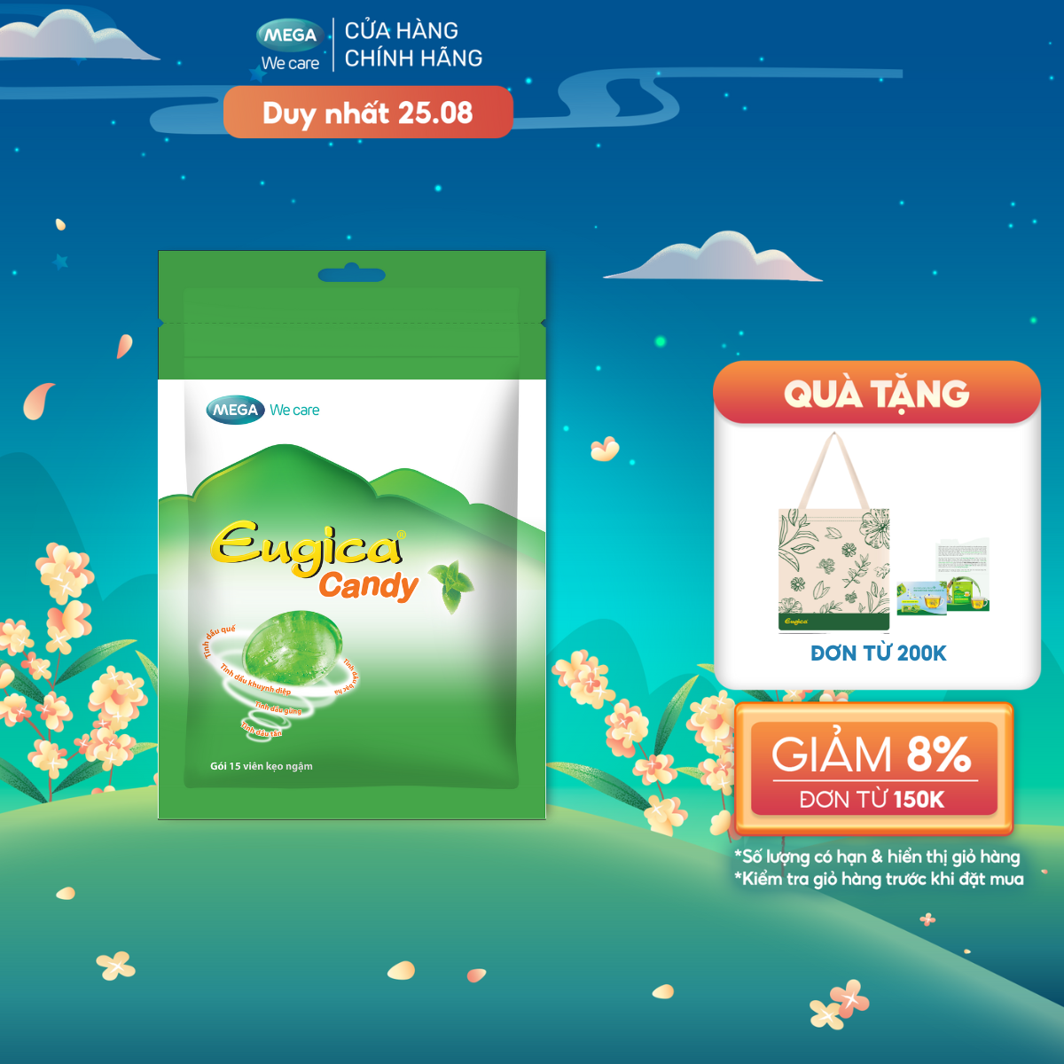 Kẹo ngậm thảo dược eugica candy