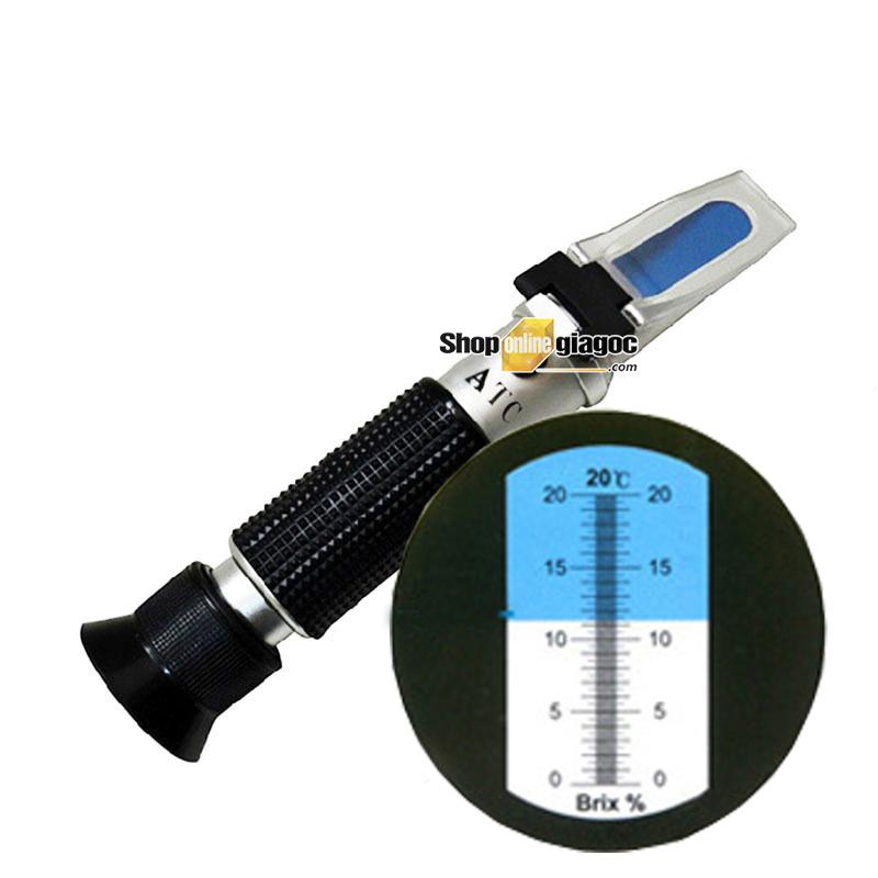 Khúc xạ kế đo độ ngọt brix trong dung dịch atc612 0-20%