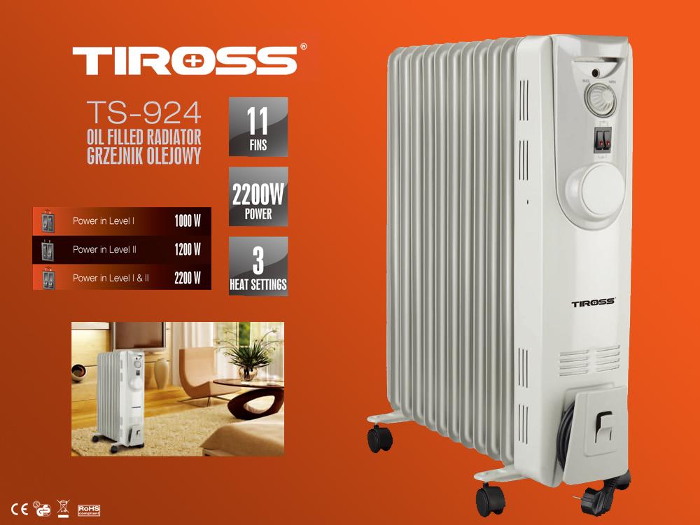 Sưởi dầu tiross ts924
