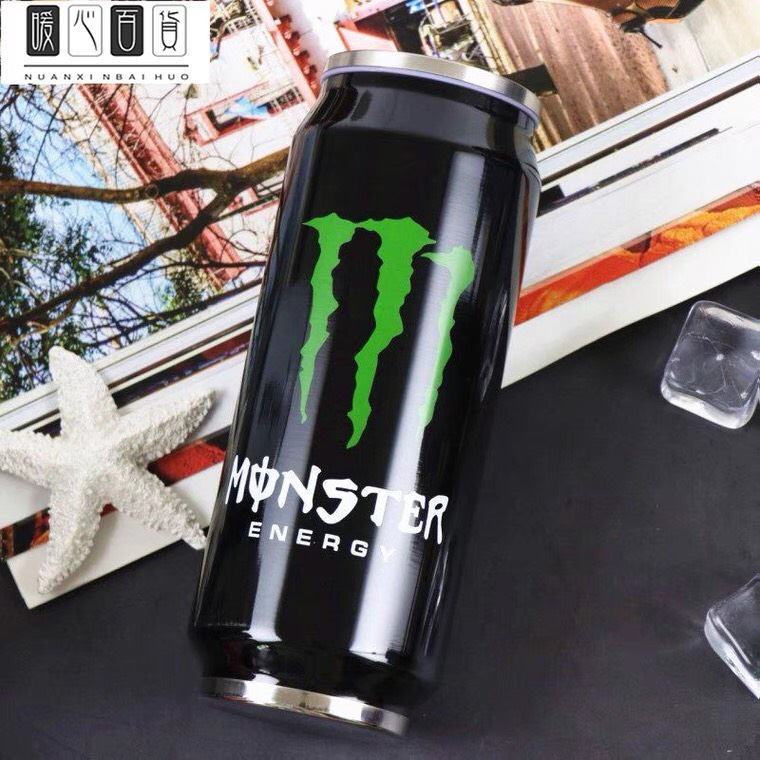 Lon giữ nhiệt Monster Energy bằng inox 304 siêu xịn giữ nhiệt hơn 8h 500ml