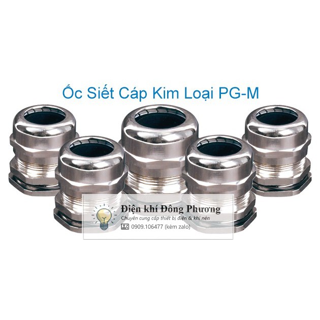 Ốc siết cáp kim loại dòng m12, m16, m20, m25, m32