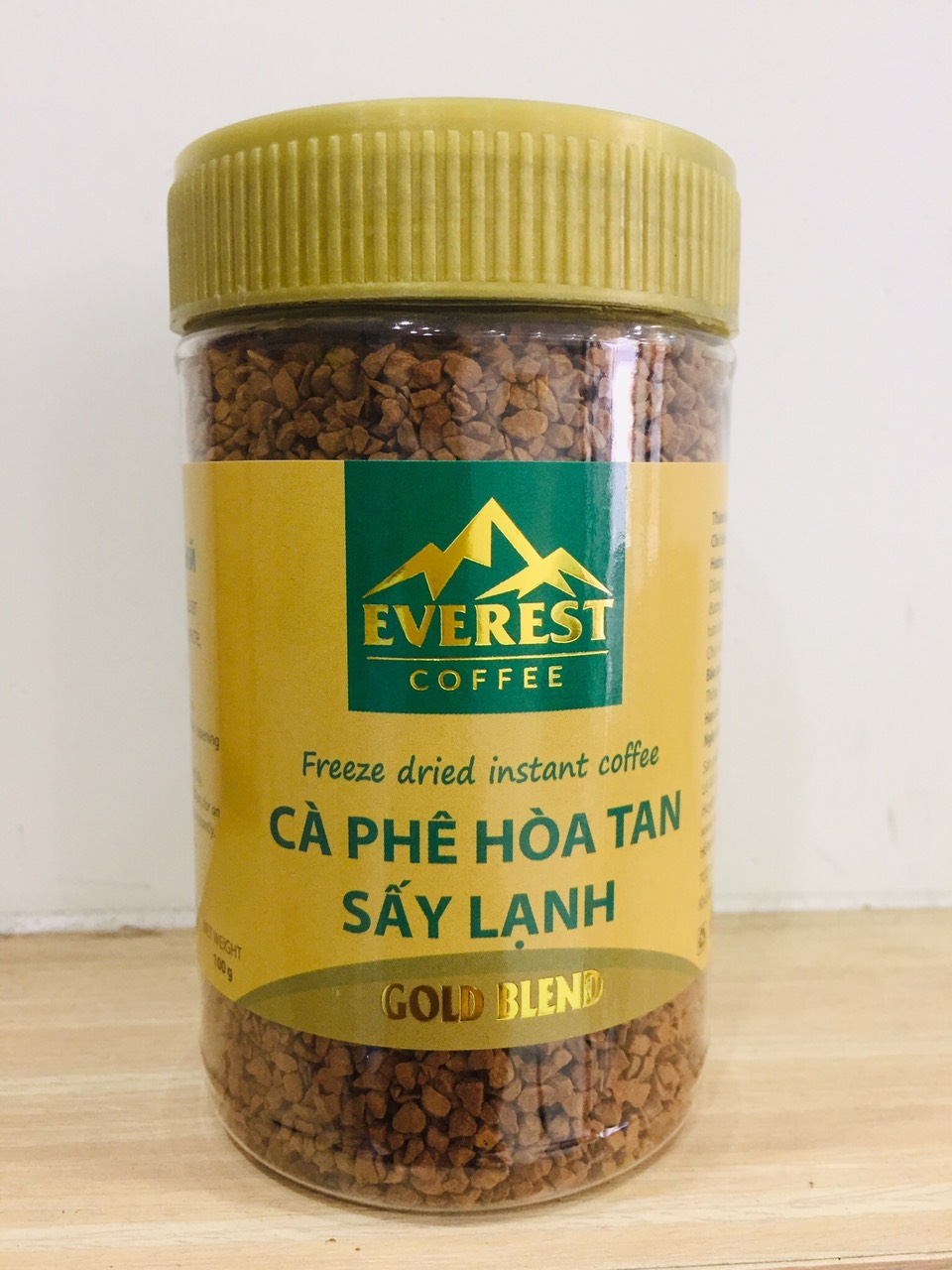 Cà phê hòa tan sấy lạnh Gold Blend hũ 100g