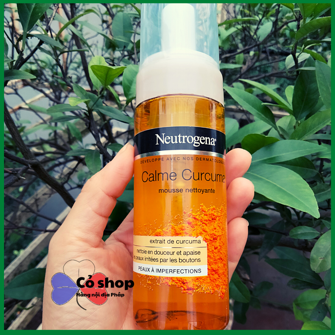 Sữa rửa mặt nghệ tạo bọt Neutrogena Pháp 150ml