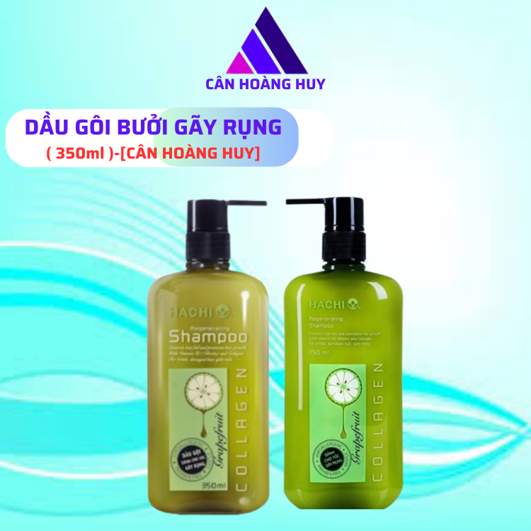 Combo cặp Dầu Gội Xả Bưởi HACHI 350ml Kích Thích Mọc Tóc Và Ngăn Ngừa Tóc Gãy Rụng