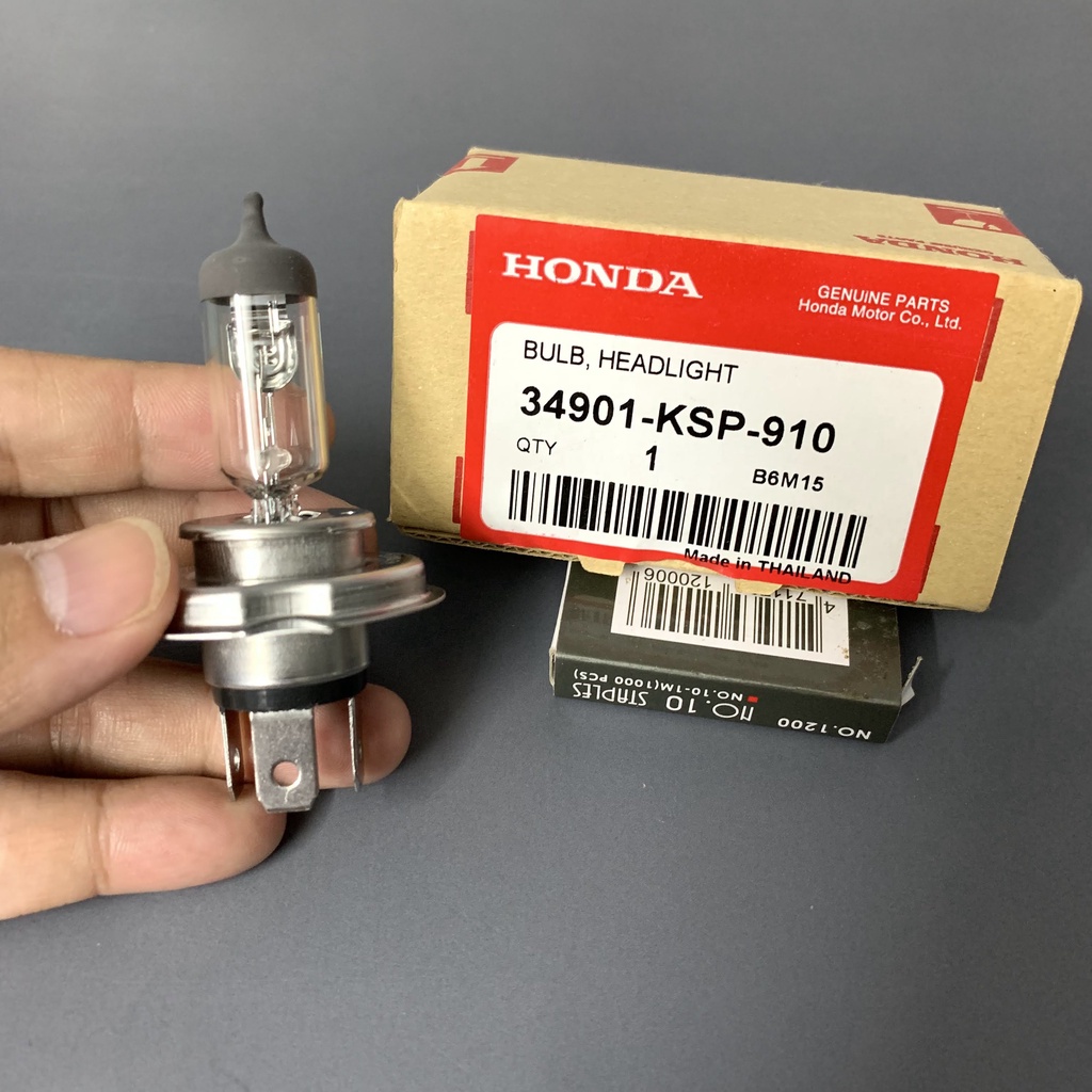 Bóng đèn pha 3 chân, chính hãng HONDA gắn mọi loại xe - hàng Thái Lan nhập khẩu, cam kết chất lượng