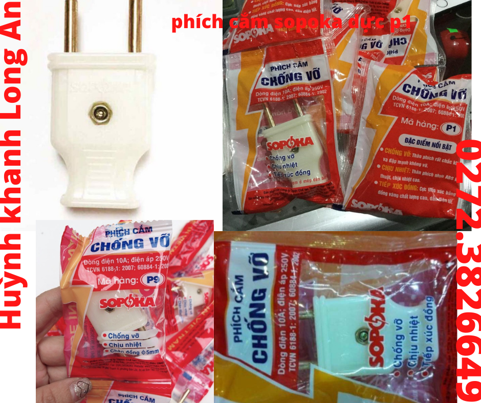Phích cắm sopoka đực p1