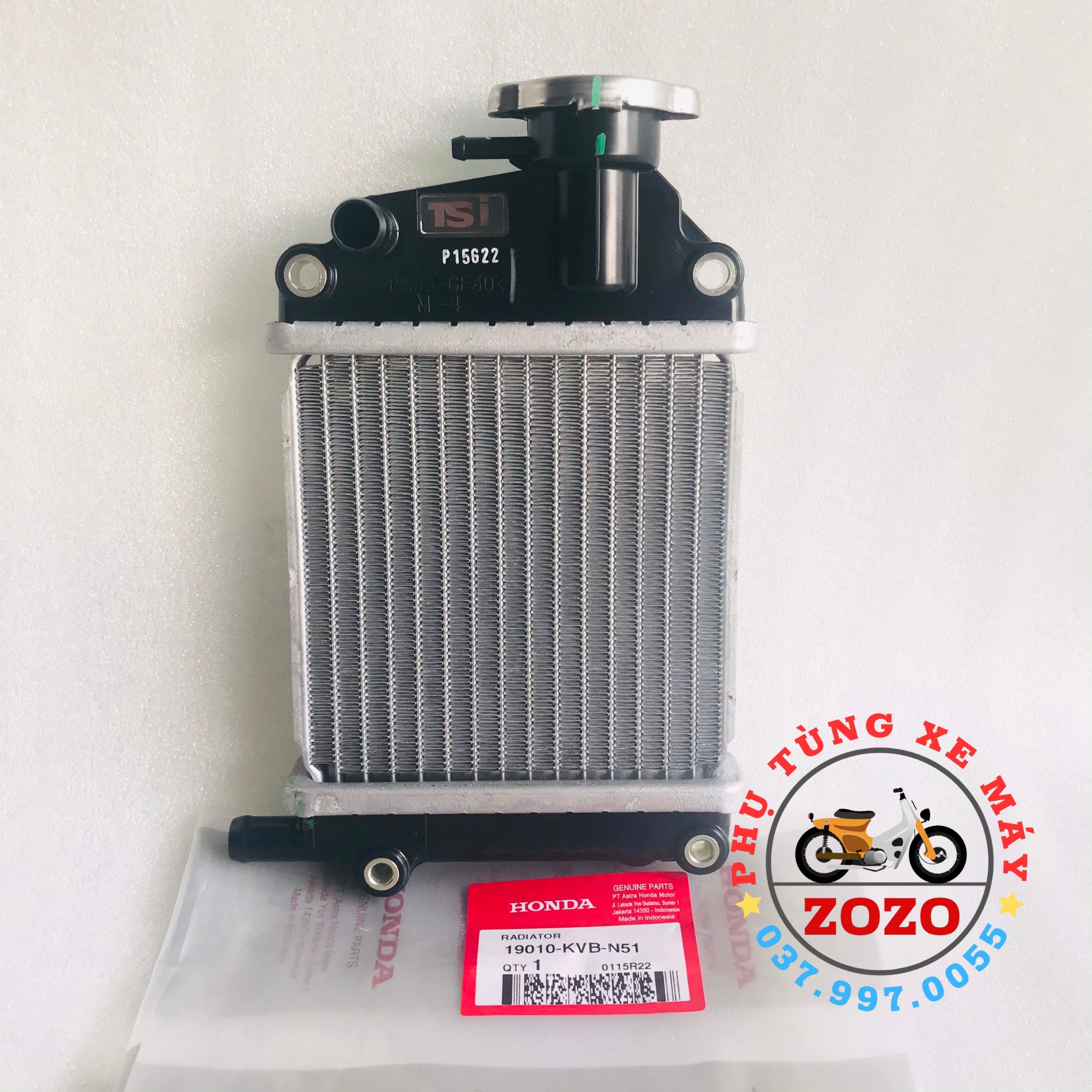 Két nước airblade ab 110 zin honda indo - 19010-kvb-n51