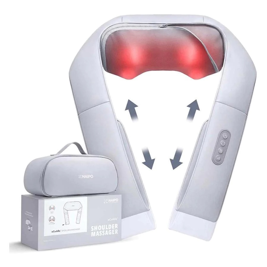 Đai Massage Naipo oCuddle-C1 - Massage Đá Nóng - Giả Lập Bấm Huyệt