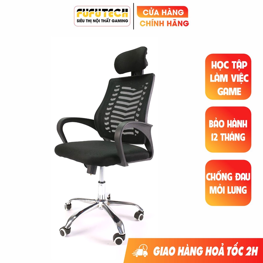 Ghế Xoay Tựa Đầu Văn Phòng Làm Việc, Học Tập