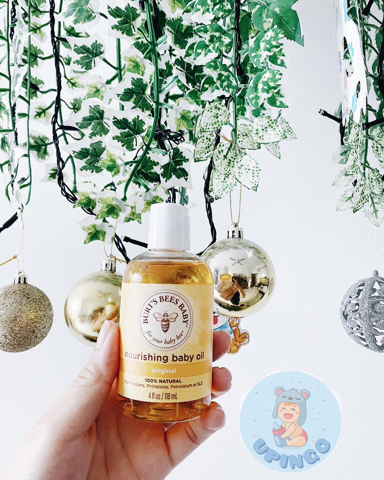 Dầu massage cho bé Burt's Bees