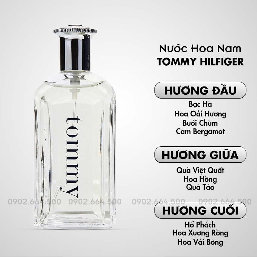 Nước Hoa Tommy Hilfiger Tommy Boy EDP - Nước Hoa Nam Mùi Hương Tươi Mát, Phong Cách Lịch Lãm
