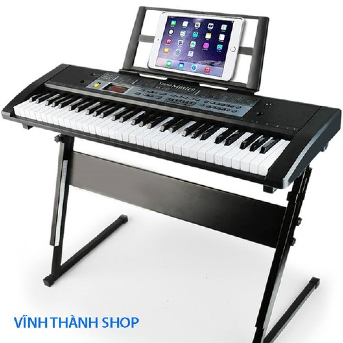 Mua Đàn Piano 61 Phím Tặng kèm Micro Hát - Bé Học Đàn Tại Nhà Phát Triển Tay, Trí Não ,Thuộc Bàn Phím - Đàn Organ Cho Người Lớn Và Trẻ Em - Đàn Kỹ Thuật Số Âm Cực Hay- Bh 12 Thang