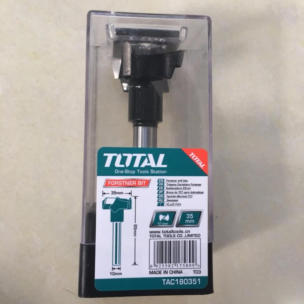 35MM MŨI KHOAN KHOÉT GỖ TOTAL TAC180351