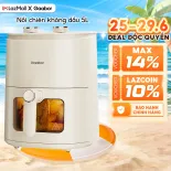 Nồi chiên không dầu 5 lít Gaabor AF-45M01A - Bảo hành 12 tháng 1 đổi 1