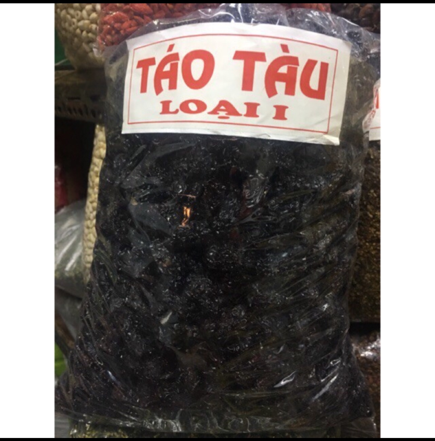 Táo đen khô size vừa 1kg