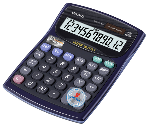 Casio WD-220MS Máy tính khoa học Máy tính bỏ túi Máy tính học sinh