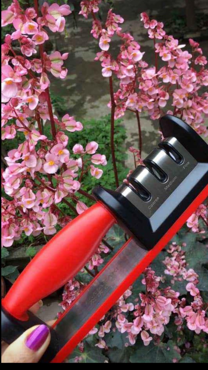 Dụng cụ mài dao TAMASAKI X8 cao cấp, dụng cụ mài dao kéo đa năng công nghệ nhật bản,Dụng cụ mài dao cầm tay 3 trong 1 lưỡi mài phủ gốm ceramic, phủ kim cương, hợp kim vonfram, máy mài dao