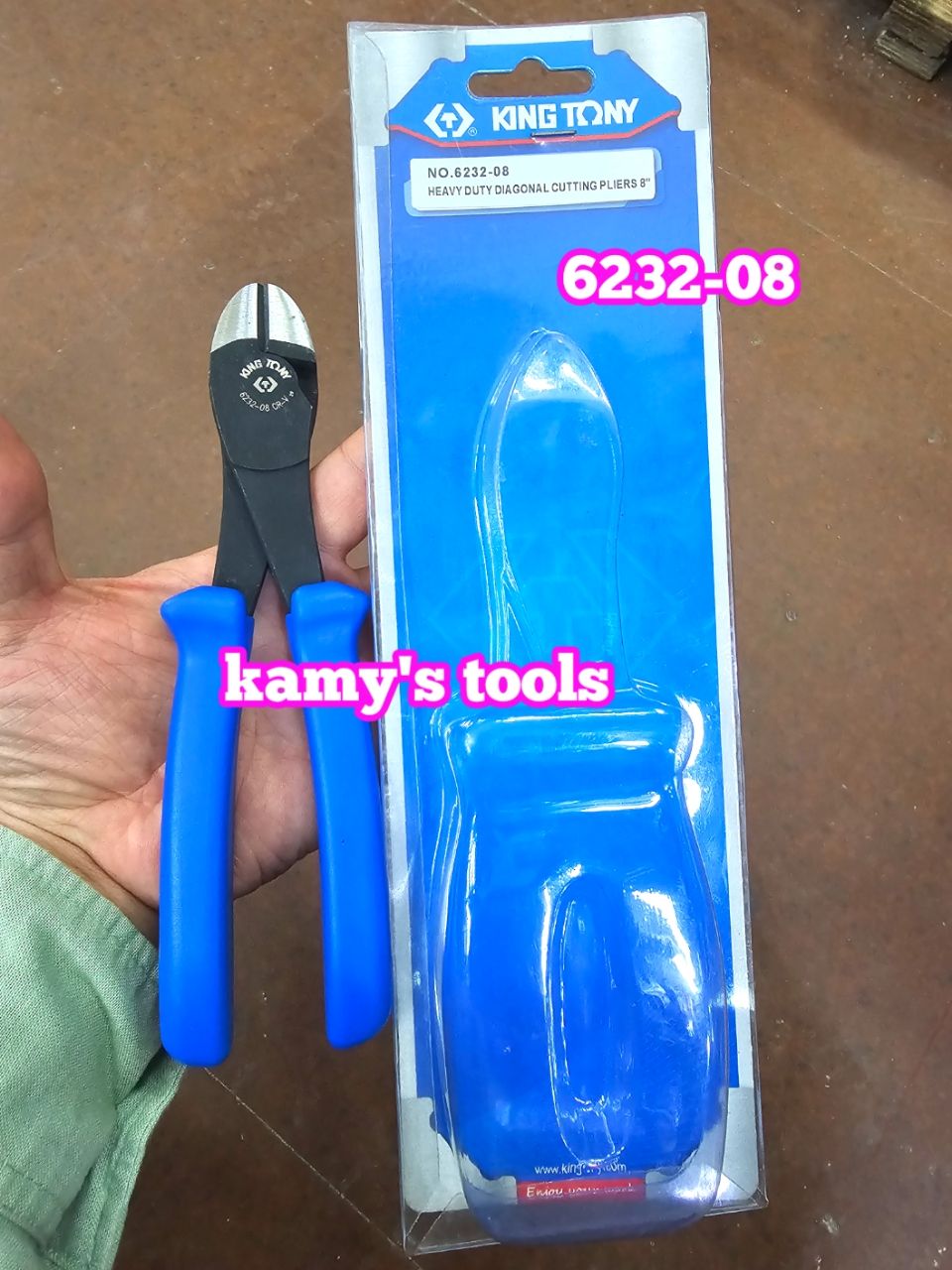 [HCM]Kìm Cắt 8 Inch 200mm 6232-08 Kingtony