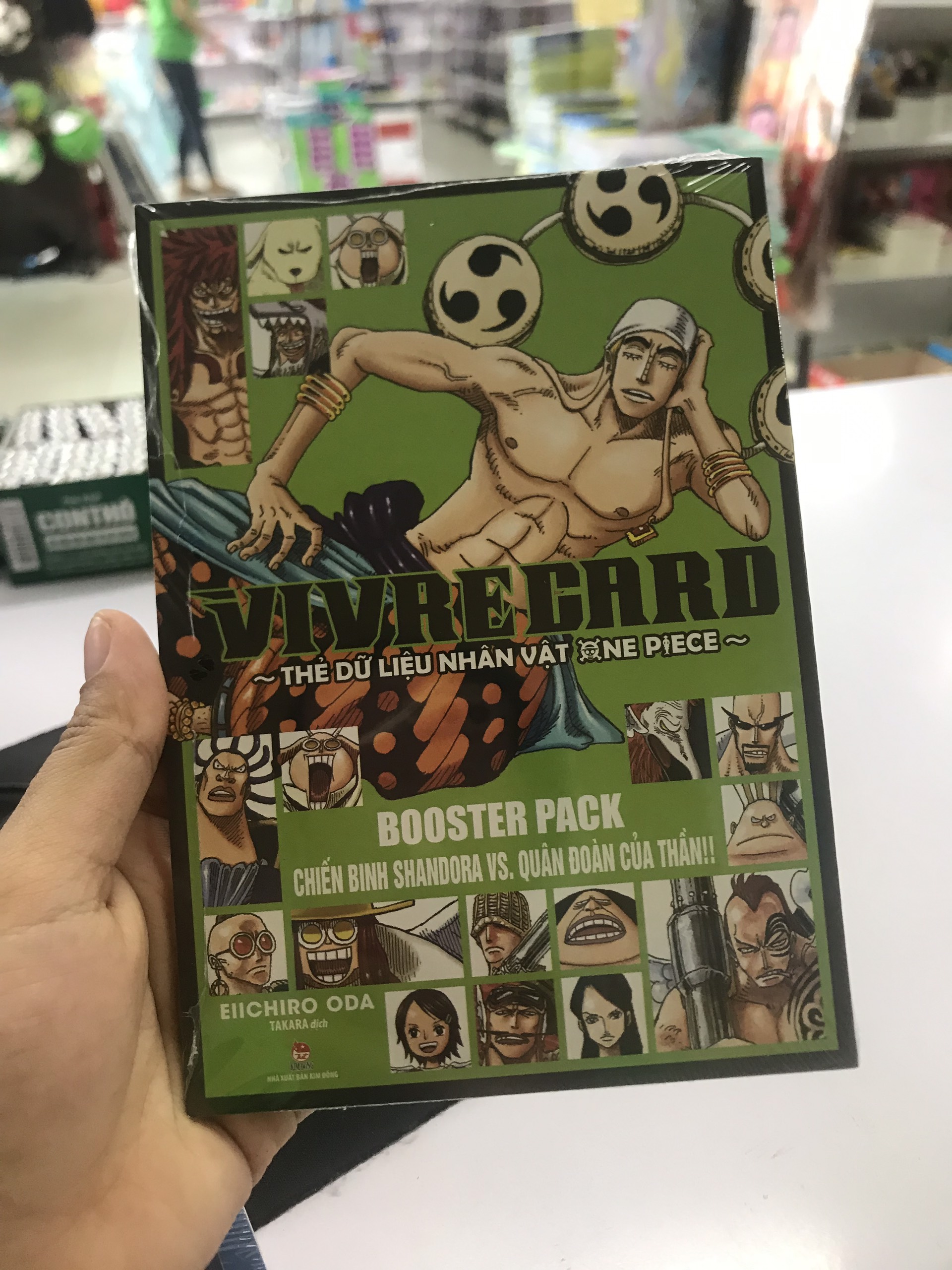 Thẻ dữ liệu nhân vật one piece