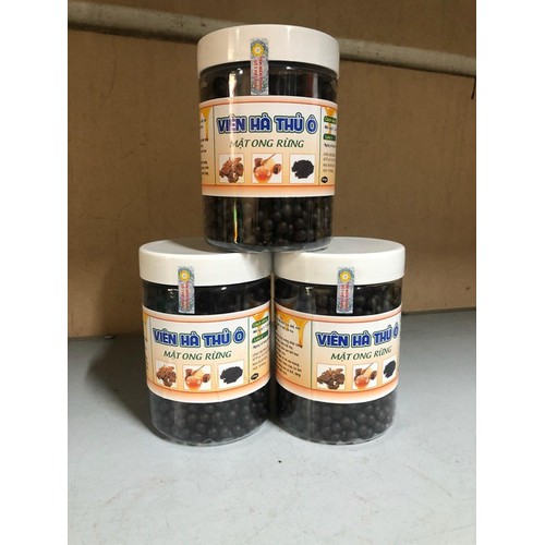 combo 3 hũ - 1.5kg viên hà thủ ô mật ong giúp giảm bạc tóc , rụng tóc - 3htom