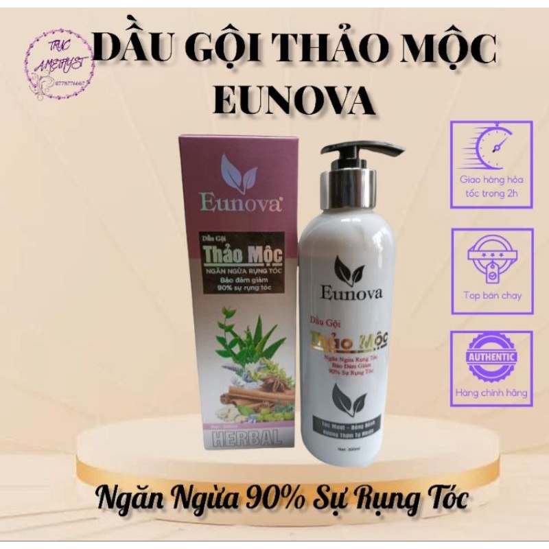 Dầu gội thảo mộc ngăn ngừa rụng tóc eunova