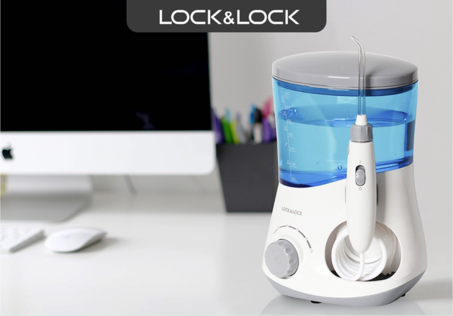 Máy tăm nước lock&lock oral irrigator 600ml enr111blu