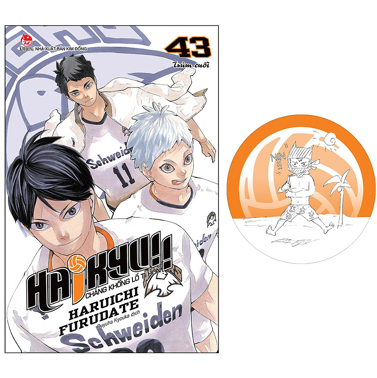 Haikyu - chàng khổng lồ tí hon - tập 43