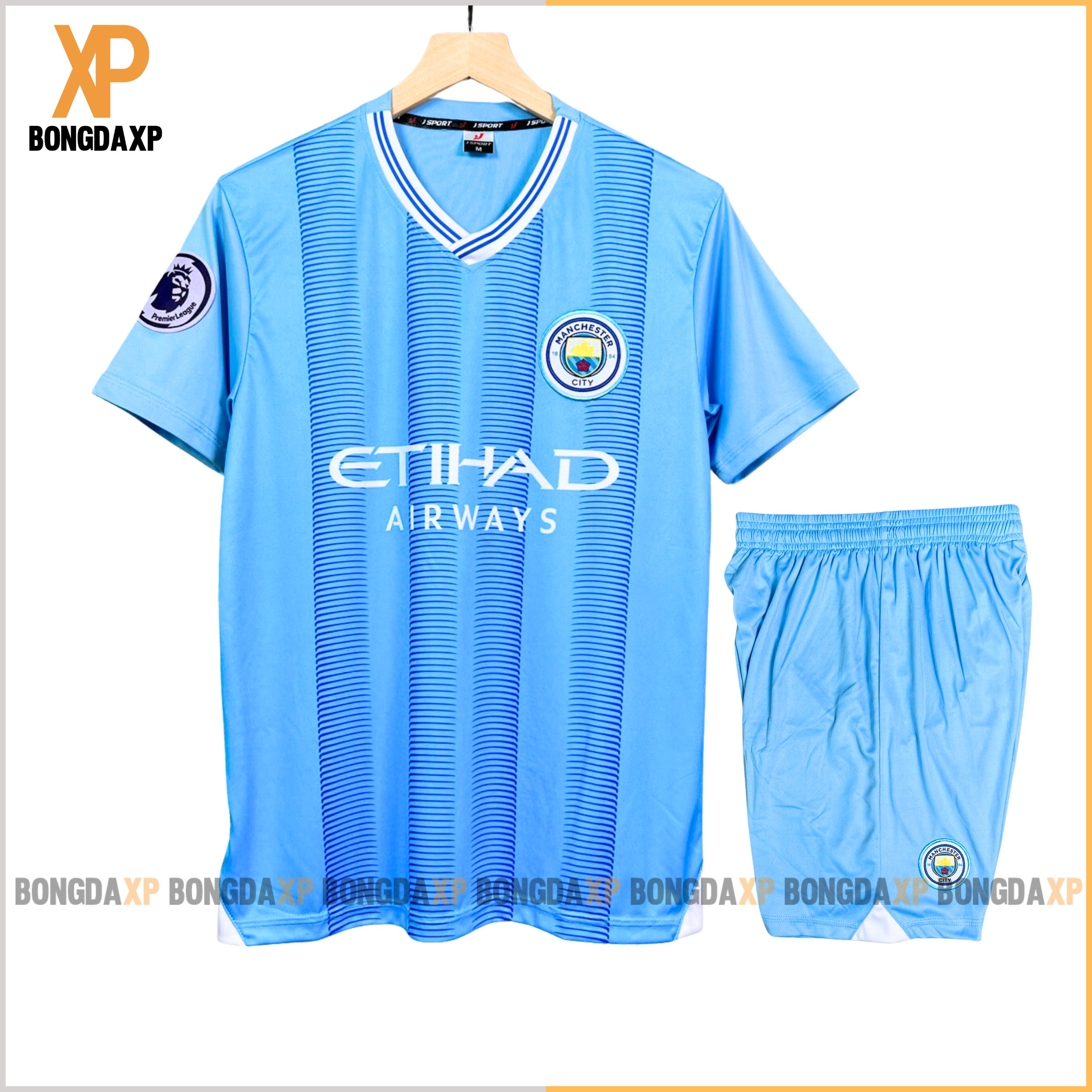 Quần áo bóng đá, đồ đá banh CLB MC Sân nhà 2023 Vải thun lạnh cao cấp