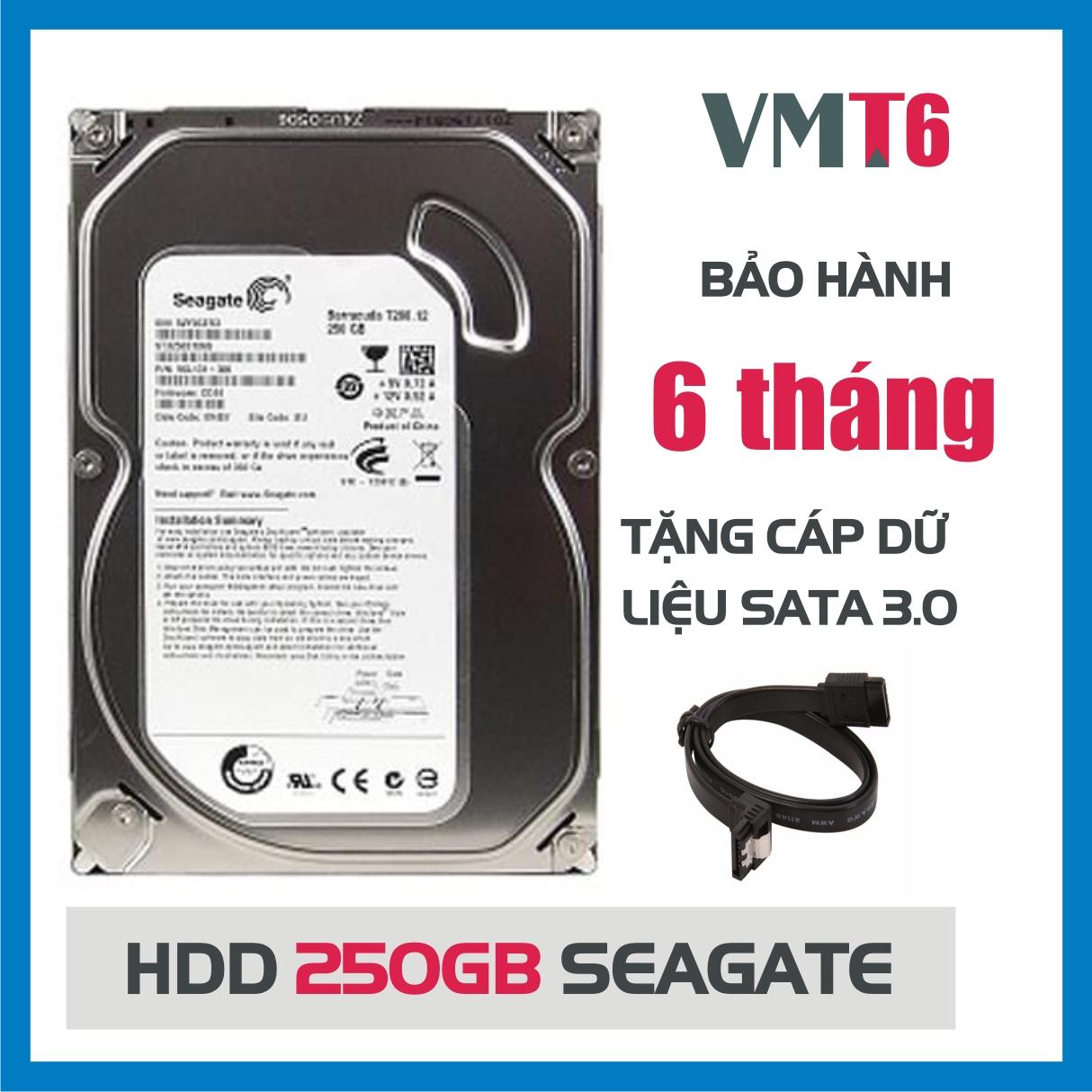 Ổ cứng hdd seagate 250gb barracuda - bảo hành 6 tháng!