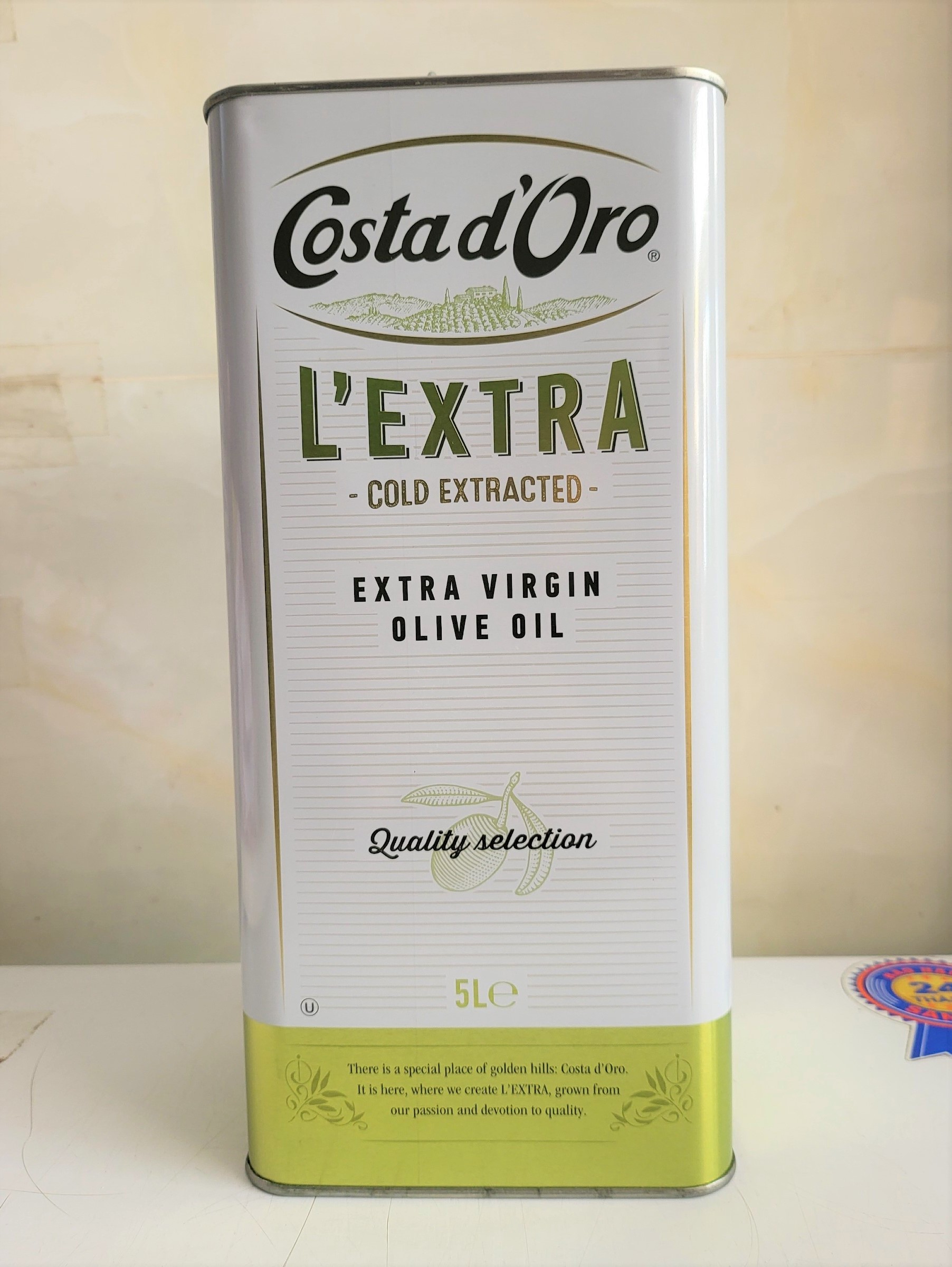 Dầu ô liu nguyên chất ép lạnh costa d’oro cold extracted olive oil