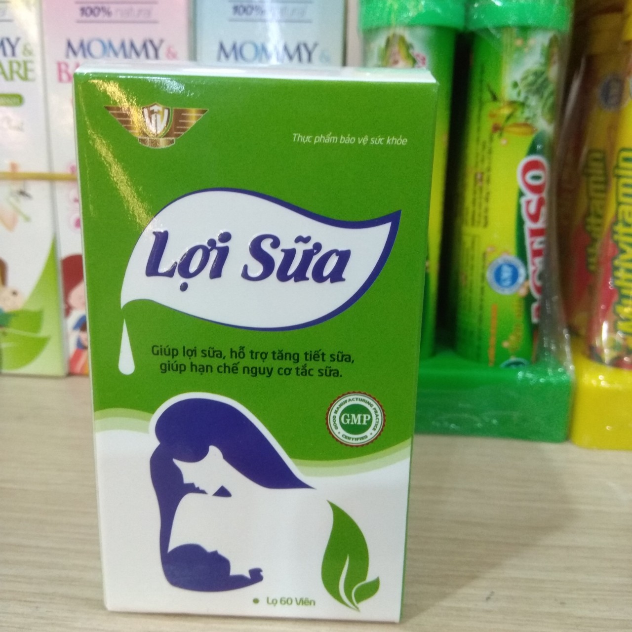 2 hộp Lợi Sữa sau sinh kingphar - Giúp lợi sữa , sữa về nhanh và đều , thông tắc tia sữa , sữa luôn đặc và thơm , mẹ nhanh về lại dáng - hộp 40 viên.