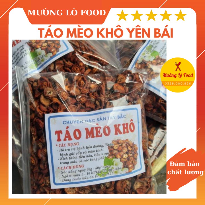 Táo mèo khô Mù Cang Chải 1kg - hàng đẹp, thơm phức - hàng chuẩn Tây Bắc