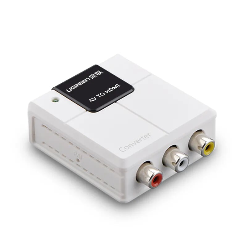 Ugreen 40225 màu trắng bộ chuyển đổi tín hiệu av sang hdmi âm 40225