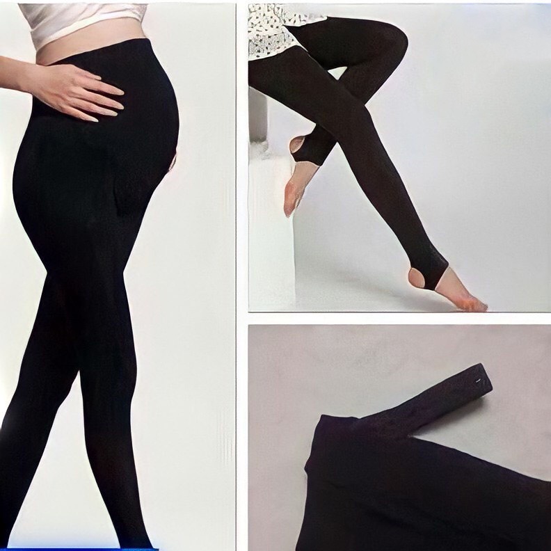 Medyla - Quần tất bầu dày lót nỉ giữ nhiệt siêu ấm cho bầu mặc đông - QTD004